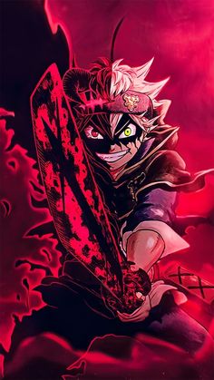 Black clover Asta Asta Demon, Image Joker, Demon Form, Best Wallpaper Hd, Gato Anime