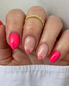 Easter Nails Designs, Neon Nail Designs, 2023 Nails, Broken Nails, Nagel Tips, Simple Acrylic Nails, Classy Acrylic Nails