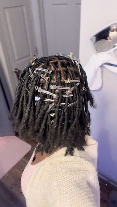 Loctician Aesthetic, Dreads Hairstyles For Women Black, Hairstyles For Women Black, Aesthetic Locs, Lock Hairstyles, Loc Extensions Human Hair, Dreads Hairstyles, New Hair Do