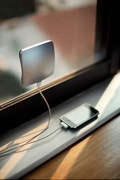 the window solar charger, $ 50 is on display in an instagram post