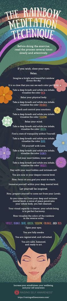 Rainbow Meditation, Autogenic Training, Wicca Spells, Meditation Mantra, Meditation Inspiration, Classroom Goals, Meditation Scripts, Yoga Inspiration Quotes, Intuitive Empath