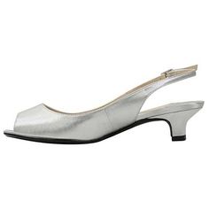 Product | J. Renee: Bold shoes. Every Occasion Bold Shoes, Wide Width Shoes, Sling Back, Satin Fabric, Low Heels, Mother Of The Bride, The Bride, Open Toe, Kitten Heels