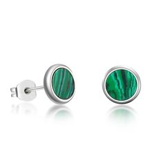 PRICES MAY VARY. 【CREATED MALACHITE EARRINGS】The 8mm titanium men stud earrings, mysterious and cool, never go out of style, suitable for most men and women. Perfect for any occasion, like daily wear, party, anniversary, formal events and so on 【LIGHWEIGHT AND NICKEL-FREE】 Many women are allergic to metals found in jewelry, especially Nickel. The titanium earrings studs are made from the pure titanium in high polished, including ear posts and earring backs, wear comfortable and not swollen, or r Famous Jewelry Designers, Malachite Earrings, Turquoise Stud Earrings, Titanium Jewelry, Earrings For Men, Titanium Earrings, Jewellery Gifts, Jewelry Care Instructions, Hypoallergenic Jewelry