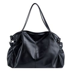 quality leather bags Big Crossbody Bag, Large Shopper Bag, Big Handbags, Vintage Crossbody Bag, Travel Tote Bag, Shoulder Bags For Women, Leather Handbags Crossbody, Black Shoulder Bag