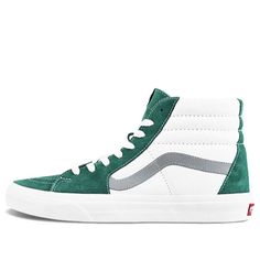 Vans Sk8Hi VN0A4BV622K Sneakers Vans, Retro Sport, Limited Edition Sneakers, Green Sneakers, Vans Sk8 Hi, Men's Vans, Sports Sneakers, Vans Off The Wall, Sk8 Hi