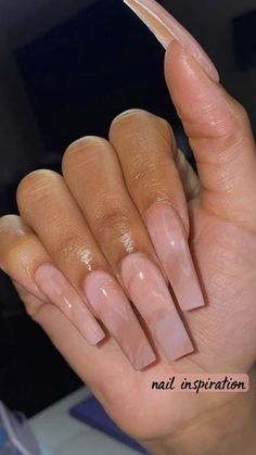 Brown Acrylic Nails, Simple Acrylic Nails, Bling Acrylic Nails