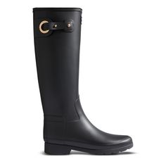 Women's Refined Tall Rain Boots Womens Hunter Boots, Hunter Refined, Tall Boot Socks, Toddler Rain Boots, Tall Rain Boots, Short Ankle Boots, Black Rain Boots, Short Rain Boots, Hunter Rain Boots