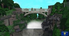 Bloxburg Houses On Mountains, Bloxburg Kingdom Layout, Bloxburg Woodland Mansion, Mountains In Bloxburg, Bloxburg House On A Mountain, Castle Ideas Bloxburg, Mountains Bloxburg, Bloxburg Landscaping Ideas, Bloxburg Theme Park