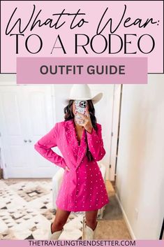 Get ready for the rodeo with these stylish outfit ideas that combine Women's Fashion, Women's Style, and the perfect Country Outfit. From classic denim and cowboy boots to chic western-inspired accessories, these looks will have you turning heads while embracing authentic rodeo vibes. Cowgirl Rodeo Outfits, Rodeo Outfit Ideas, San Antonio Rodeo, Nfr Rodeo, Rodeo Houston