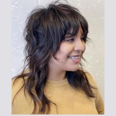 70s Shag Haircut Medium, 70s Shag Haircut, Shaggy Layered Haircut, 70s Shag, Modern Shag Haircut, Mod Hair, Mullet Haircut, Goth Hair, Glossy Hair