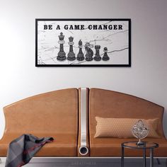 BE A GAME CHANGER - Motivational, Inspirational & Modern Canvas Wall Art - Greattness Canvas Art Modern, Art Masterpieces, Cheap Posters, Back Art, Motivational Wall Art, Inspirational Art, Decorate Your Room, Gold Ink, Design Modern