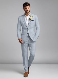 Leave an everlasting mark on the fashion landscape by choosing to wear our Blue Seersucker Suit, ensuring a distinct and memorable sartorial impression. Meticulously fashioned from pure cotton, this ensemble features a captivating stripe pattern in an exquisite shade of blue. The breathable seersucker fabric makes this