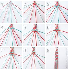 step by step instructions on how to make an ornament