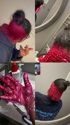 Pink Sunk Strip Hair, Snuck Strips Hair, Stunk Strip Hairstyles, Pink And Ginger Hair, Skunk Strip, Adore Hair Dye, Colors To Dye Your Hair, Underneath Hair Color Ideas, Underneath Hair Color