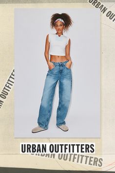 New favorite BDG jean in a classic, rigid denim. Cut in a slouchy relaxed fit with a low-rise that sits comfortably at the hip. Relaxed fit throughout with a loose fit silhouette that tapers ever so slightly toward the puddled hem. Urban Outfitters exclusive. Features BDG Bella baggy jean Slouchy loose fit jeans Crafted with rigid BDG denim Low-rise waist that sits at the hip Slightly tapered silhouette Full puddled length 5-pocket styling Zip fly and button closure UO exclusive Content + Care 100% Cotton Machine wash inside out This item has been overdyed and may transfer dye. We recommend that you wash this item inside out separately a few times before wearing. Imported Size + Fit Slouchy low rise Relaxed leg Full length Model in Black is 5’10" and wearing size 27 For a baggier fit, you Urban Style Medium Wash Rigid Denim Flare Jeans, Urban Flare Jeans In Medium Wash Rigid Denim, Trendy Rigid Denim Flare Jeans For Streetwear, Trendy Flare Jeans In Rigid Denim For Streetwear, Trendy Rigid Denim Cargo Jeans For Fall, Urban High Rise Flare Jeans In Medium Wash, Casual Streetwear Cropped Jeans, Trendy Medium Wash Cropped Jeans For Streetwear, High Rise Rigid Denim Jeans For Streetwear