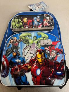 Cute School Bags, Bags For Kids, Backpack School, Books For Boys, School Kids, School Bags For Kids, Book Bag, School Backpacks, Marvel Avengers