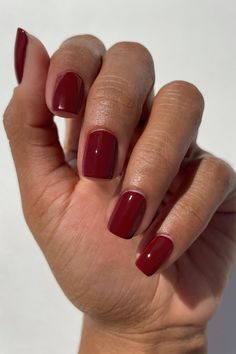 Rouge Rockefeller is a burgundy red creme nail polish. Our creme polishes feature a smooth, high quality formula for ease of use and long lasting wear. Dark Red Nail Polish, Ruby Nails, Red Gel Nails, Dark Red Nails, Wine Nails, Cirque Colors, Warm Skin Tone, Nail Polish Brands, Red Nail Polish