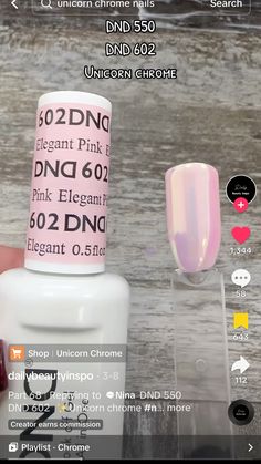 Dnd Colors, Dnd Gel Nail Polish, Nail Natural, Dark Pink Nails, Pedi Ideas, Sns Nails, Work Nails