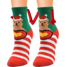 Hand-In-Hand Magnetic Christmas Socks: The Festive Connection for Couples, BFFs, and a Whole Lot of Laughs! The holiday season is all about connections, and what better way to celebrate this magical time of year than with our Hand-In-Hand Magnetic Christmas Socks? These aren't your ordinary festive socks; they're designed for couples, besties, or anyone ready to share a laugh with a friend. Celebrate Together, Stay Together The spirit of the holidays is all about togetherness, and these special Multicolor Christmas Socks For Stocking Stuffers, Novelty Winter Socks As Gift, Novelty Winter Socks For Gifts, Novelty Winter Socks For Gift, Novelty Socks For Winter Gift, Novelty Christmas Gift Socks, Cozy Christmas Socks For Gifts, Cozy Christmas Gift Socks, Red Novelty Socks For Winter