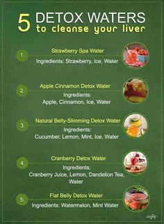 Detox Waters, Cleanse Your Liver, Detox Your Liver, Detox Water Recipes, Detox Drinks Recipes, Healthy Juice Recipes, Cleanse Recipes