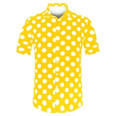 The summer polka-dot shirt features the color block design, fashion, and stylish when wearing. With charming timeless style color design, and eye-catching printing, these shirts have a variety of options for you to choose from. The shirt is suitable for vacations, walks, parties, and leisure places, such as Hawaiian beaches, camping, etc. Great gift for your friend, boyfriend, and your father. Polka Dot Pattern Design, Color Block Shirts, Color Block Design, Hawaiian Beaches, Polka Dot Shirt, Sleeve Packaging, Short Sleeve Pattern, Good Style, Block Design