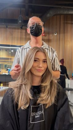 Hair cut ideas, long layers, blonde highlights, hair inspo, Vancouver stylist Mykenna Dorn Hair, Layers Blonde Highlights, Long Layers Blonde, Mykenna Dorn, Blonde Highlights Hair, Highlights Hair, Long Layered Haircuts, New Hair Colors, Long Layers