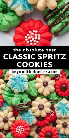 the absolute best classic spritz cookies recipe is easy to make and so delicious