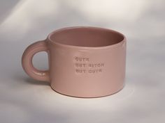 This mug with a funny and sarcastic quote is the perfect gift for your bestie. Available in dusty pink and grey, these 300 ml cups make an ideal birthday gift, adding a touch of humor to your best friend's day. A funny best friend gift that's sure to bring a smile. Crafted with Care: **Handmade Artistry Each mug is meticulously crafted using the slip casting technique, ensuring a unique and high-quality piece. **Estate Pottery Expertise  This mug comes from a lineage of skilled potters, bringing Funny Best Friend Gifts, Besties Birthday, Funny Best Friend, Slip Casting, Grey Cup, Bestie Birthday, Best Friend Day, Funny Gifts For Friends, Diy Ceramic