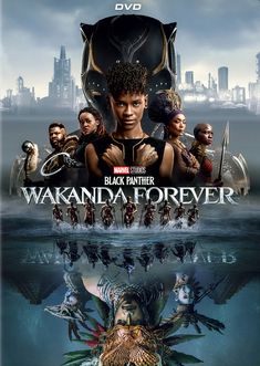 the poster for black panther's upcoming movie, wakanna and foreverr