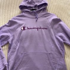 Never Worn Offers Are Welcome! Pink Champion Sweatshirt, Pink Champion Hoodie, Black Champion Hoodie, Champion Pullover, Purple Sweatshirt, Purple Hoodie, Champion Sweatshirt, Vintage Hoodies, Champion Hoodie