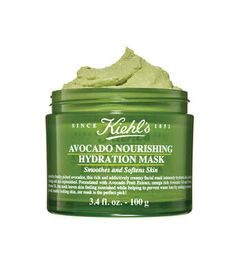 Kiehls Avocado Mask, Korean Face Mask For Acne, Best Facial Masks, Avocado Skin Care, Maintance Routine, Selfcare Wishlist, Kiehls Face Mask, Green Skin Care, Lush Face Mask