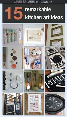 10 Easy diy Kitchen craft decor ideas Debbiedoos