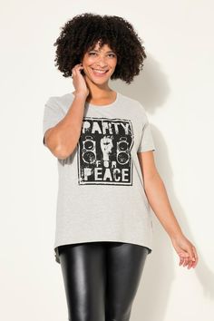 T-shirt Style T Shirts, Party Prints, Print T Shirts, Light Gray, Tshirt Print, Printed Shirts, Light Grey, Angel, T-shirt