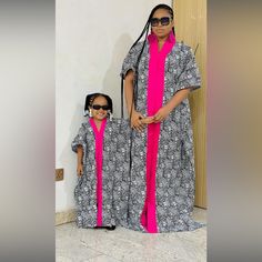 African Bubu Gown For Mum And Baby Outfit. Ankara Bubu Styles, Ankara Bubu, Bubu Styles, Bubu Gown, Mum And Baby, Dresses African, Ankara Gown, Ankara Dresses, African Traditional Dresses