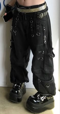 Tripp Pants, Alt Outfits, New Rock, Punk Outfits, Alt Fashion, Swaggy Outfits, Mall Goth, Alternative Outfits, Goth Outfits