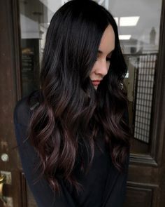 Chocolate Brunette Hair, Cherry Hair Colors, Hair 2022, Cherry Chocolate, Bun Tutorial