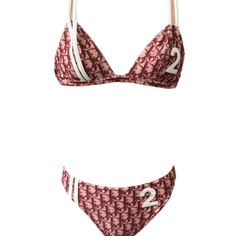 Ab+: Good Condition, Used. Please Check Photos For Detail. Underarm To Underarm: 13.2 Inch (33.5cm) Waist: 24 Inch (61cm) Dior Swimsuit, Christian Dior Swimsuit, Chanel Vintage Bikinis, Dior Swimsuit Bikinis, Vintage Red Swimwear For Beach, Womens Swim, Christian Dior, Red And White, Dior