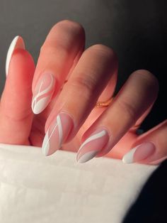 Cute Nails For Fall, Nagel Tips, Oval Nails, Elegant Nails, Classy Nails, Chic Nails, Nail Arts, Almond Nails, Trendy Nails