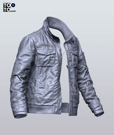 Zbrush, Triangles, Motorcycle Jacket, Mens Jackets, Winter Jackets, Texture, Clothes