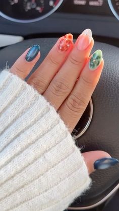 #nails #nailsofinstagram #nailsonfleek Nail Ideas Blooming Gel, Nail Inspo Blooming Gel, Blooming Gel Ideas, Blooming Gel Nail Art Ideas, Blooming Nails, Blooming Gel, Hello Nails