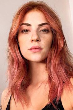 Find The Copper Hair Shade That Will Work For Your Image Cool Copper Hair, Peach Hair Colors, Hair Doos, Natural Red Hair, Peach Hair, Ginger Hair Color, Dye Ideas, Copper Hair Color, Hair Color Shades