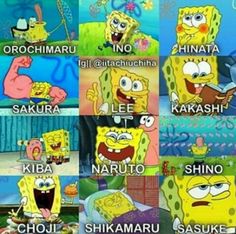 spongebob sayings about each other in different languages