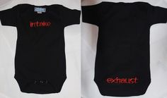 My husband would love this, I might just have to get it. Baby Onsie, Black Onesie, Infant Clothes, Funny Onesies, Custom Onesies, Baby Embroidery, Funny Baby Onesies, Embroidery Gifts, Gifts Baby