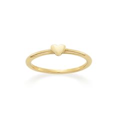 Simple and sweet. The message of the Pure Heart Ring is unpretentious and true. This lovely, little ring is available in 14K gold or sterling silver. Intertwined Hearts, Pure Heart, Love Band, James Avery, The Pure, Vintage Heart, The Message, Birthstone Ring, Rose Gold Ring