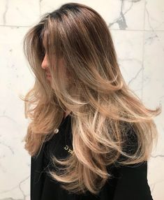 Summer Haircuts, Hairstyles For Layered Hair, Long Layered Haircuts, Haircuts Straight Hair, Long Layered Hair, Haircuts For Long Hair, Hair Inspo Color, Metallic Hair, Long Hair Cuts