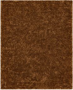 a brown area rug with an uneven design