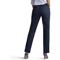 If you are looking for something that can provide you comfort and fashion at the same time so these Women Relaxed Fit Original All Day High Rise Pant are perfect for you. The solid pattern style of these pants makes them more enticing and astounding. These pants are made up of premium polyester, rayon, nylon, and spandex fabric. These pants are available in different style options, so choose your favorite one. Specifications: Fabric: 38% Polyester, 38% Rayon, 20% Nylon, 4% Spandex Closure Type: Versatile Straight Leg Pants With Comfort Stretch, Comfort Stretch Straight Pants For Business Casual, Business Casual Comfort Stretch Trousers, Comfort Stretch Trousers For Business Casual, Stretch Cotton High-waisted Work Pants, Elegant Mid-rise Cotton Bottoms, Comfort Stretch Straight Leg Work Bottoms, Comfort Stretch Straight Leg Bottoms, Comfort Stretch Straight Leg Bottoms For Work