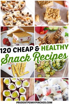 the top ten healthy snack recipes