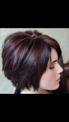 Face Shape Hairstyles, Spiked Hair, Dye Ideas, Bob Haircut For Fine Hair, Short Hairstyles For Thick Hair, Sassy Hair, Short Hair Color, Haircut And Color, Penteado Cabelo Curto