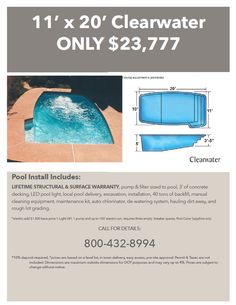 the instructions for how to install an above ground swimming pool in your home or business